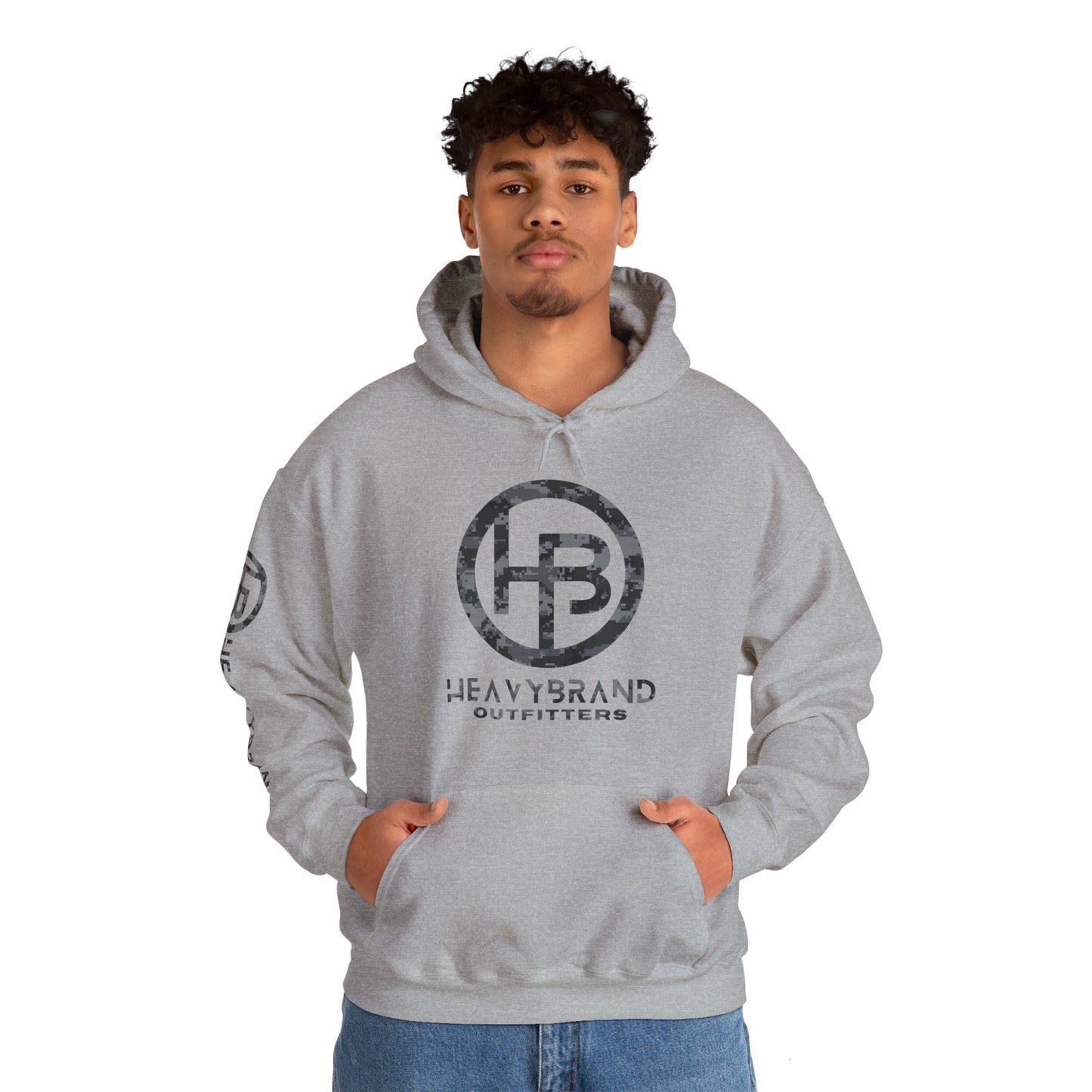 HEAVYBRAND Urban Slate Camo Hoodie