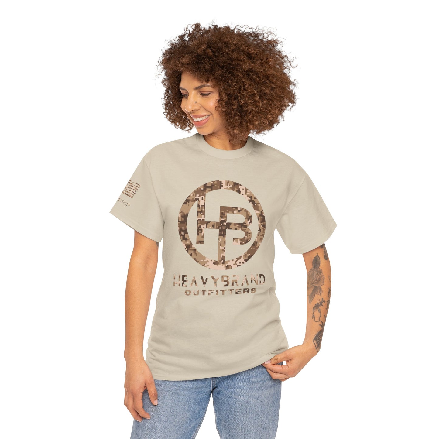 HEAVYBRAND Sandstorm Camo Tee